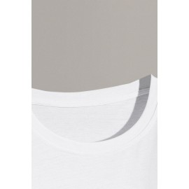 White Baseball Letter Graphic Print Sheath Men's T Shirt