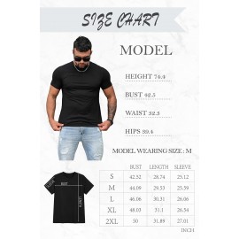 Black Men's Plain Poker Print T Shirt